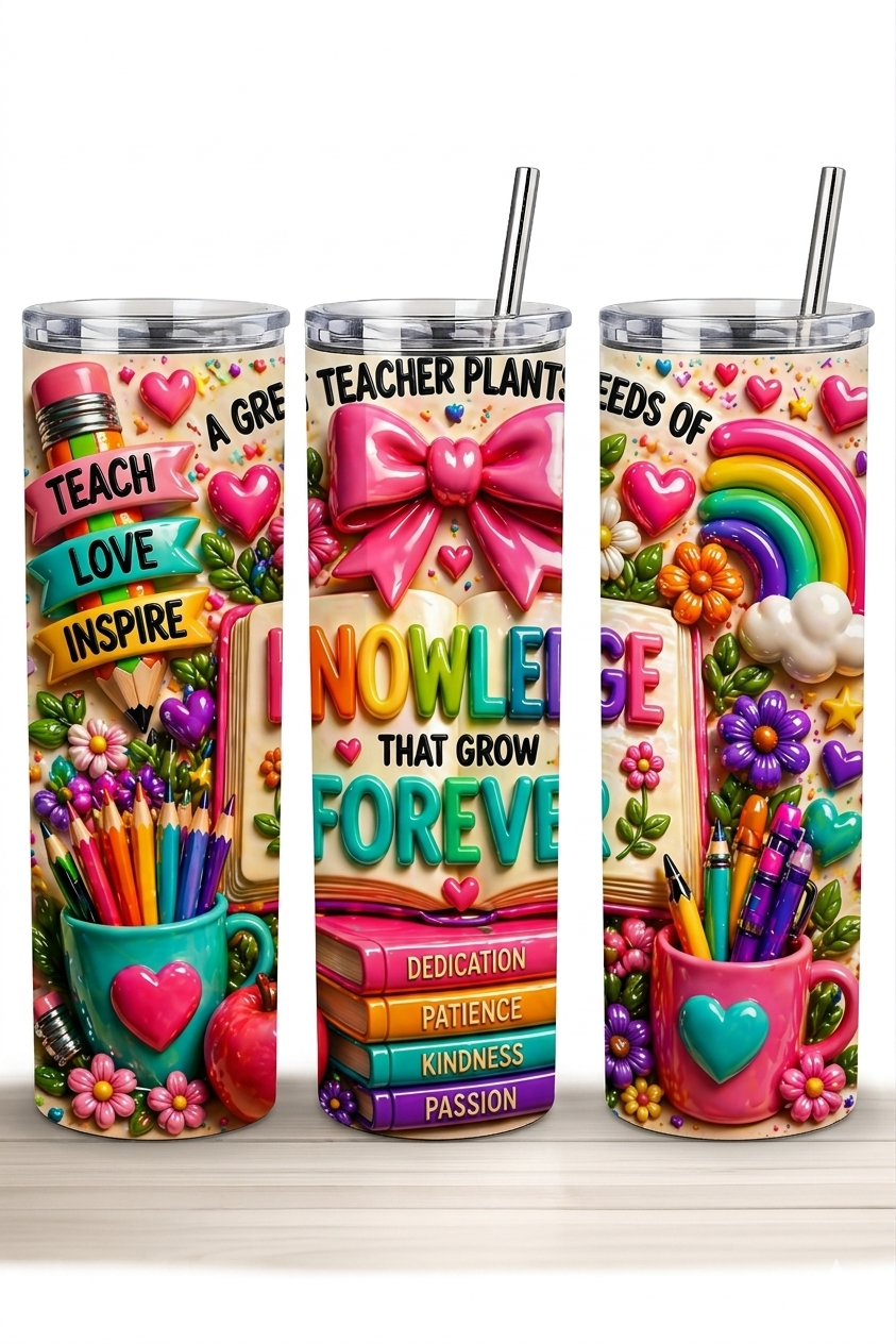 Teacher Tumblers – The Perfect Appreciation Gift 💖